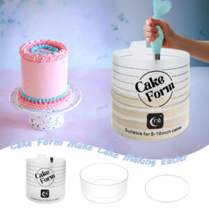 TX Precision Acrylic Cake Form- Ideal for Layered Cakes
